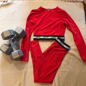 Victoria Sport cotton Tight and crop top